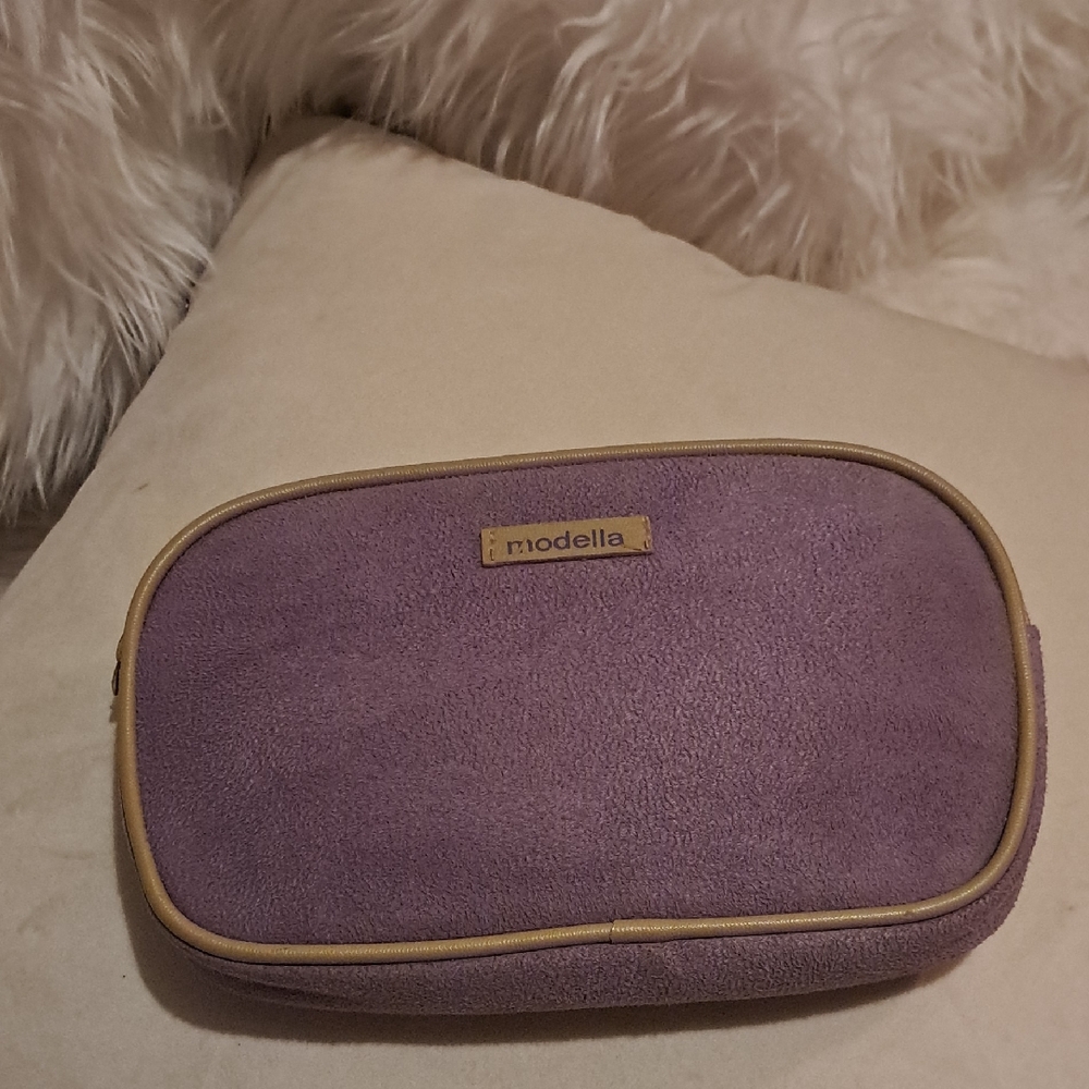 Modella Suede Purple Women's Bag.